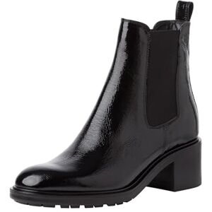 Tamaris Damen Chelsea Leder Blockabsatz bequem; BLACK PATENT, EU 39 Tamaris Damen Chelsea Leder Blockabsatz bequem; BLACK PATENT, EU 39