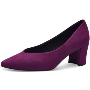 MARCO TOZZI Damen Pumps Spitz Vegan, Rosa (Grape), 40 EU MARCO TOZZI Damen Pumps Spitz Vegan, Rosa (Grape), 40 EU