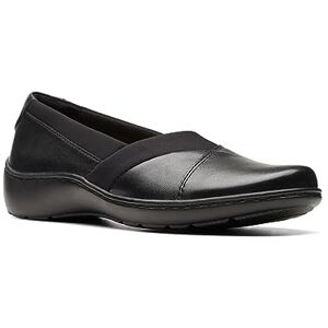 Clarks - Cora Charm-Schuhe für Damen, Kolorit Black Leather, Größe: 41.5 EU Weit Clarks - Cora Charm-Schuhe für Damen, Kolorit Black Leather, Größe: 41.5 EU Weit
