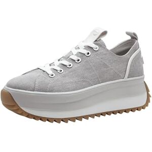 Tamaris Schnürer Damen Vegan sportlich grau,EU 41 Tamaris Schnürer Damen Vegan sportlich grau,EU 41