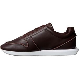 Calvin Herren Runner Sneaker Retro Lace Up Pinch zum Schnüren, Braun (Bordeaux/Oyster/White/Desert Taupe), 39 Calvin Herren Runner Sneaker Retro Lace Up Pinch zum Schnüren, Braun (Bordeaux/Oyster/White/Desert Taupe), 39