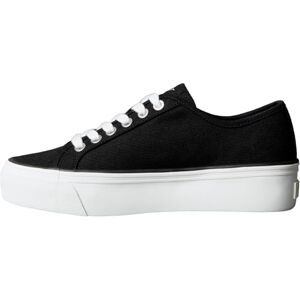 Calvin Damen Vulcanized Sneaker Logo Tag mit Plateau, Schwarz (Ck Black), 41 Calvin Damen Vulcanized Sneaker Logo Tag mit Plateau, Schwarz (Ck Black), 41