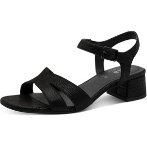 Jana Damen Sandal Heel Vegan BLACK METALLIC 41 Jana Damen Sandal Heel Vegan BLACK METALLIC 41