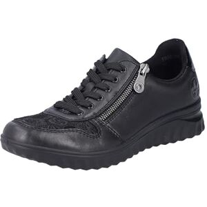 Rieker Damen Schnürer 59001-00 schwarz Gr. 40 Rieker Damen Schnürer 59001-00 schwarz Gr. 40