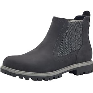 Tamaris Damen Chelsea Leder bequem; DARK GREY, EU 38 Tamaris Damen Chelsea Leder bequem; DARK GREY, EU 38