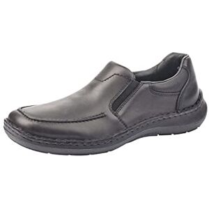 Rieker Herren Slipper schwarz, 46 EU Rieker Herren Slipper schwarz, 46 EU