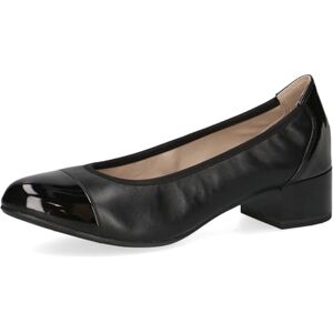 CAPRICE Comfort Damen Pumps Kleiner Absatz Elegant, Schwarz (Black Nappa), 38.5 EU CAPRICE Comfort Damen Pumps Kleiner Absatz Elegant, Schwarz (Black Nappa), 38.5 EU