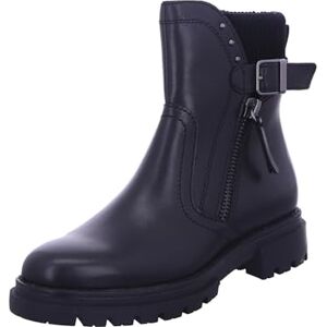 MARCO TOZZI Damen Stiefeletten ohne Absatz mit Lederanteil Winter, Schwarz (Black Comb), 39 EU MARCO TOZZI Damen Stiefeletten ohne Absatz mit Lederanteil Winter, Schwarz (Black Comb), 39 EU