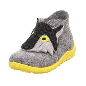 Superfit Baby Jungen HAPPY Hausschuhe, GRAU/GELB 2010 Superfit Baby Jungen HAPPY Hausschuhe, GRAU/GELB 2010