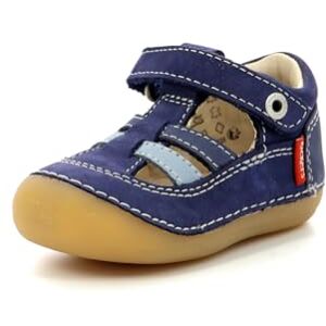 Kickers Jungen Sushy Sandalen, Blau Bleu Tricolore 53, 20 EU Kickers Jungen Sushy Sandalen, Blau Bleu Tricolore 53, 20 EU