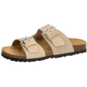 Lico Damen Bioline Juana Pantoletten, Beige, 42 EU Lico Damen Bioline Juana Pantoletten, Beige, 42 EU