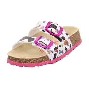 Superfit Mädchen Fussbettpantoffel Hausschuhe 1-800111 Sandale, Weiss Mehrfarbig 1170, 29 EU Superfit Mädchen Fussbettpantoffel Hausschuhe 1-800111 Sandale, Weiss Mehrfarbig 1170, 29 EU
