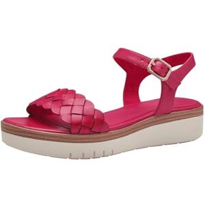 Tamaris Damen Plateau Sandalen Leder Sommer; FUXIA/pink; 36 EU Tamaris Damen Plateau Sandalen Leder Sommer; FUXIA/pink; 36 EU