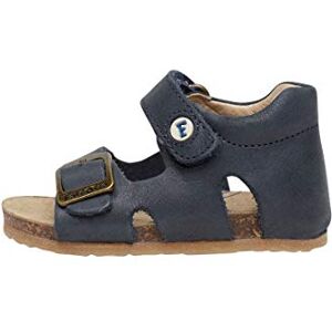 Falcotto BEA-Sandalen aus Leder mit Schnalle und Klettverschluss, Blau ,24 EU Falcotto BEA-Sandalen aus Leder mit Schnalle und Klettverschluss, Blau ,24 EU