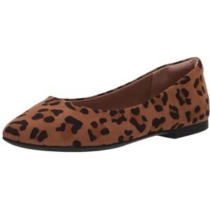 Amazon Essentials Damen Ballerinas mit spitzem Zehenbereich, Braun Leopardenmuster, 37.5 EU Amazon Essentials Damen Ballerinas mit spitzem Zehenbereich, Braun Leopardenmuster, 37.5 EU