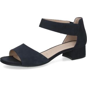 CAPRICE Damen Sandale mit Absatz aus Leder, Blau (DK OCEAN SUEDE), 39 EU CAPRICE Damen Sandale mit Absatz aus Leder, Blau (DK OCEAN SUEDE), 39 EU