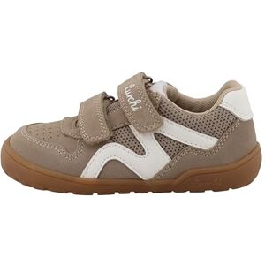 Lurchi Jamin Barefoot Sneaker, beige-White, 34 EU Weit Lurchi Jamin Barefoot Sneaker, beige-White, 34 EU Weit