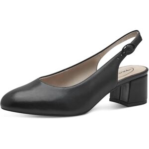 Tamaris Comfort Damen Slingpumps aus Leder Elegant, Schwarz (Black), 39 EU Tamaris Comfort Damen Slingpumps aus Leder Elegant, Schwarz (Black), 39 EU