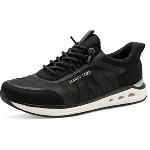 MARCO TOZZI Damen 2-23770-45 Sneaker, Black Glitter, 39 EU MARCO TOZZI Damen 2-23770-45 Sneaker, Black Glitter, 39 EU