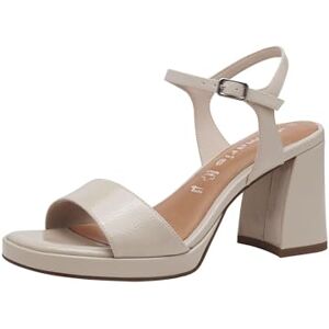 Tamaris Sandalette Damen Elegant beige,EU 37 Tamaris Sandalette Damen Elegant beige,EU 37