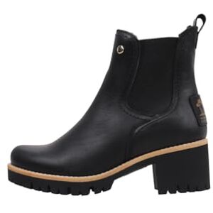 Panama Jack Damen Pia Trav Chelsea Boot, Schwarz, 42 EU Panama Jack Damen Pia Trav Chelsea Boot, Schwarz, 42 EU