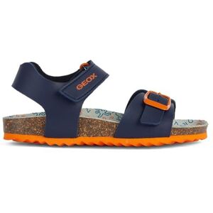 Geox JUNIOR J GHITA BOY SANDALS NAVY/DK ORANGE 33_EU Geox JUNIOR J GHITA BOY SANDALS NAVY/DK ORANGE 33_EU