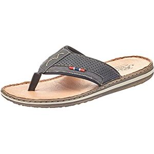 Rieker 21084, Herren Zehentrenner, Schwarz (schwarz/anthrazit/schwarz), 44 EU (9.5 UK) Rieker 21084, Herren Zehentrenner, Schwarz (schwarz/anthrazit/schwarz), 44 EU (9.5 UK)