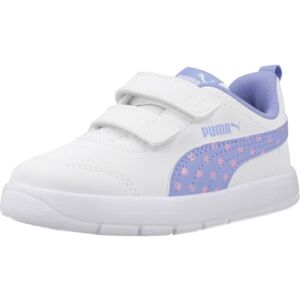 Puma Baby Mädchen COURTFLEX V3 Dotty V INF Sneaker, Weiß-Intensiver Lavendel-Pink Shimmer, 42 EU Child, White Intense Lavender Pink Shimmer, 8 UK Child Puma Baby Mädchen COURTFLEX V3 Dotty V INF Sneaker, Weiß-Intensiver Lavendel-Pink Shimmer, 42 EU Child, White Intense Lavender Pink Shimmer, 8 UK Child