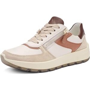ARA Damen Sneaker New York Beach,Cream,Mousse,Mocca Gr. 38,5 ARA Damen Sneaker New York Beach,Cream,Mousse,Mocca Gr. 38,5