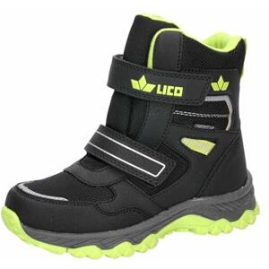 Lico Branko V Winterstiefel, Schwarz/Lemon, 31 EU Lico Branko V Winterstiefel, Schwarz/Lemon, 31 EU