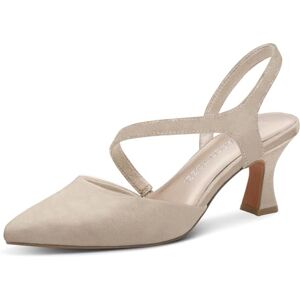 MARCO TOZZI Damen Pumps weiches Feel Me Fußbett weiches Innenfutter Vegan Vegan, beige (Dune), 38 EU MARCO TOZZI Damen Pumps weiches Feel Me Fußbett weiches Innenfutter Vegan Vegan, beige (Dune), 38 EU
