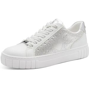 MARCO TOZZI Damen Sneaker weiches Feel Me Wechselfußbett weiches Innenfutter Modisch, weiß (White Comb), 41 EU MARCO TOZZI Damen Sneaker weiches Feel Me Wechselfußbett weiches Innenfutter Modisch, weiß (White Comb), 41 EU