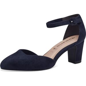 Tamaris Damen Pumps mit Blockabsatz, blau, 38 EU Tamaris Damen Pumps mit Blockabsatz, blau, 38 EU