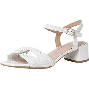 Tamaris Damen 1-1-28268-30 Sandale Mit Absatz, Weiß, 38 EU Tamaris Damen 1-1-28268-30 Sandale Mit Absatz, Weiß, 38 EU