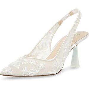 Betsey Johnson Damen Nikki Pumps, Elfenbein, 38.5 EU Betsey Johnson Damen Nikki Pumps, Elfenbein, 38.5 EU