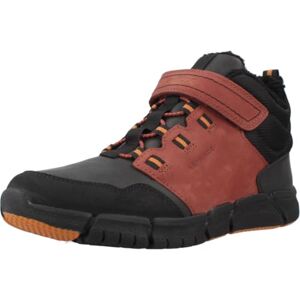 Geox J Flexyper Boy B Abx Ankle Boot, Wine/Black, 30 EU Geox J Flexyper Boy B Abx Ankle Boot, Wine/Black, 30 EU