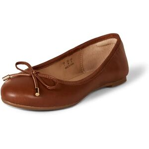 Amazon Essentials Damen Billie Ballerinas, Bräunen, 35 EU Amazon Essentials Damen Billie Ballerinas, Bräunen, 35 EU