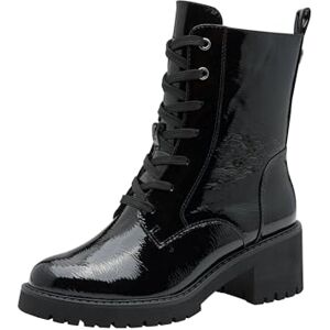 MARCO TOZZI Damen 2-26237-45 Stiefelette, Black Patent, 39 EU MARCO TOZZI Damen 2-26237-45 Stiefelette, Black Patent, 39 EU