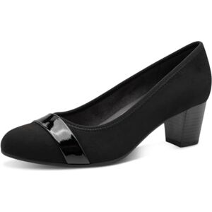 Jana Damen Pumps mit Glitzerdetails Vegan, Schwarz (Blk/Blk Patent), 38 EU Jana Damen Pumps mit Glitzerdetails Vegan, Schwarz (Blk/Blk Patent), 38 EU