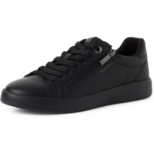 Tamaris Damen Low-Top Sneaker, Frauen Sneaker,Wechselfußbett,Comfort Lining,beige,Lack,rot,rosa,atmungs-aktiv,bequem,breit,Black Uni,41 EU Tamaris Damen Low-Top Sneaker, Frauen Sneaker,Wechselfußbett,Comfort Lining,beige,Lack,rot,rosa,atmungs-aktiv,bequem,breit,Black Uni,41 EU