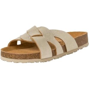 Tamaris Damen Footbed Styles; LIGHT GOLD/metallic; 36 EU Tamaris Damen Footbed Styles; LIGHT GOLD/metallic; 36 EU