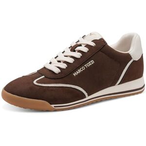 MARCO TOZZI Damen Sneaker weiches Feel Me Wechselfußbett weiches Innenfutter Stylisch, braun (Chocolate), 38 EU MARCO TOZZI Damen Sneaker weiches Feel Me Wechselfußbett weiches Innenfutter Stylisch, braun (Chocolate), 38 EU