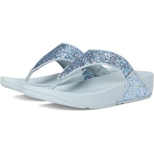 Fitflop Lulu Damen-Sandalen, mehrfarbig, glitzernd, Zehensteg-Sandalen, blau, 43 EU Fitflop Lulu Damen-Sandalen, mehrfarbig, glitzernd, Zehensteg-Sandalen, blau, 43 EU
