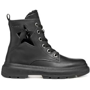 Geox JUNIOR J KIDDARTAH GIRL ANKLE BOOTS BLACK 34_EU Geox JUNIOR J KIDDARTAH GIRL ANKLE BOOTS BLACK 34_EU