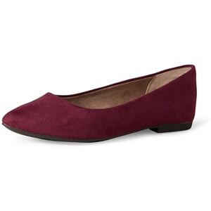 Amazon Essentials Damen Ballerinas mit spitzem Zehenbereich, Kastanienbraun, 47 breit Amazon Essentials Damen Ballerinas mit spitzem Zehenbereich, Kastanienbraun, 47 breit