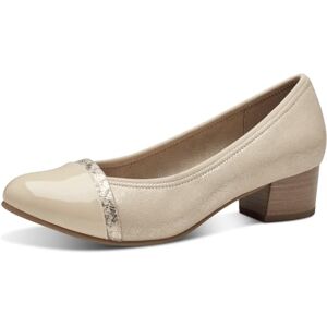 Jana Damen Pumps Kleiner Absatz Vegan, Gold (Gold Met Str), 38 EU Jana Damen Pumps Kleiner Absatz Vegan, Gold (Gold Met Str), 38 EU
