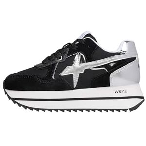 w6yz Damen Deva W Oxford-Schuh, Schwarz, 37 EU w6yz Damen Deva W Oxford-Schuh, Schwarz, 37 EU