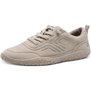 Jana Damen Sneaker flach Bequem Vegan, Grau (Stone), 40 EU Jana Damen Sneaker flach Bequem Vegan, Grau (Stone), 40 EU
