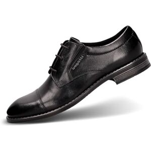 Bugatti Herren Amros Derbys, Schwarz, 43 EU Bugatti Herren Amros Derbys, Schwarz, 43 EU