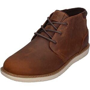 TOMS Navi Boot Herren Chukka Boot, Topasbraunes, wasserabweisendes Leder, 44 EU TOMS Navi Boot Herren Chukka Boot, Topasbraunes, wasserabweisendes Leder, 44 EU